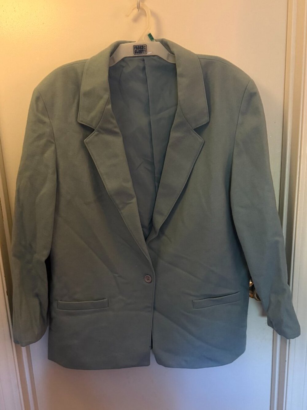 TanJay Baby Blue Blazer W XL-1X